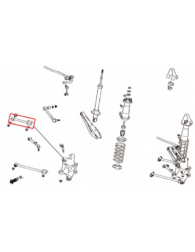 Rear Upper Arm Adjustable Lexus, Toyota