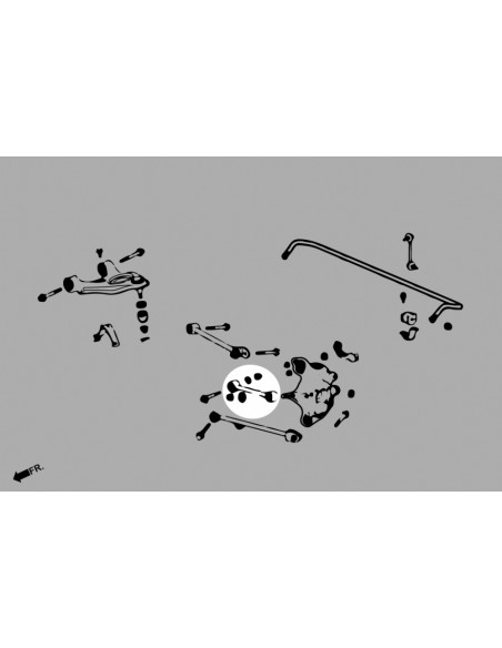 Rear Toe Control Arm Honda Accord