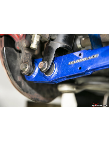 Kit Braccio inferiore posteriore regolabile Hardrace Mitsubishi Lancer Evo 4 5 6 7 8 9 CJ CS