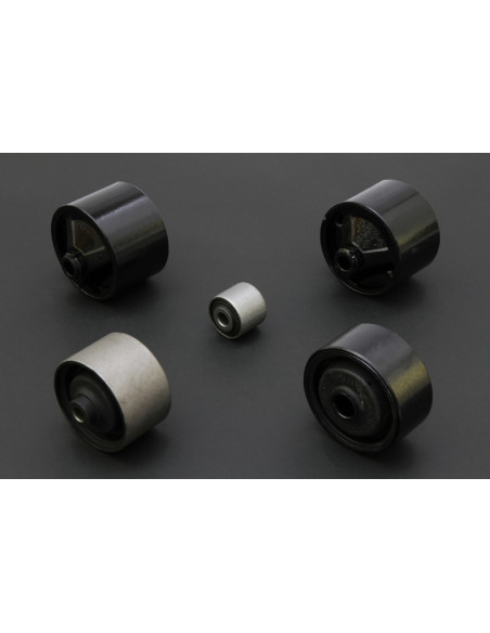 Silent block 5 pezzi Hardrace Mitsubishi Lancer Evo VII VIII IX Guida a sinistra