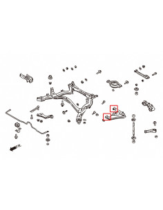 Rear Lower Control Arm Bushing Nissan 240SX, Skyline, Z-series 2