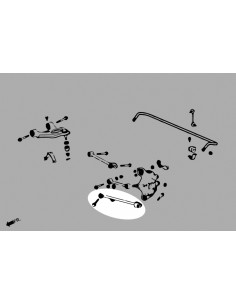 Rear Traction Rod Honda Accord 2