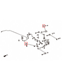 Boccole del braccio posteriore longitudinale Hardrace Honda Accord MK7 2