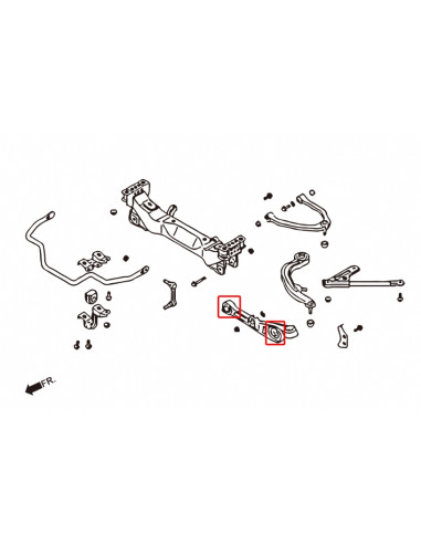 Front Lower Arm Bushing Infiniti G series, Nissan Skyline, Z-series