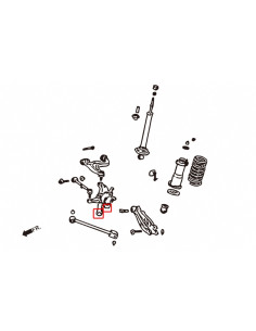 Rear Knuckle Bushing Lexus, Toyota 2