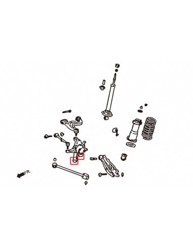Rear Knuckle Bushing Lexus, Toyota