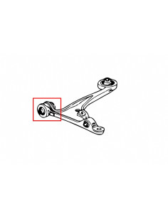 Boccole Braccio inferiore anteriore Hardrace Honda S2000 Fianco Carrozzeria MK1 MK2 2