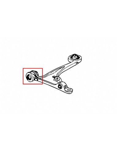 Boccole Braccio inferiore anteriore Hardrace Honda S2000 Fianco Carrozzeria MK1 MK2