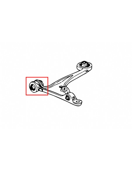 Boccole Braccio inferiore anteriore Hardrace Honda S2000 Fianco Carrozzeria MK1 MK2