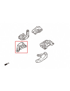 Supporto motore Destro rinforzato Hardrace Mazda 3 MK1 Motori 1.3 1.6 2