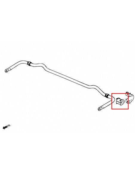 Rear Stabilizer Bushing Honda S2000