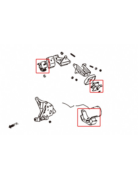 Harden Engine Mount Toyota 86