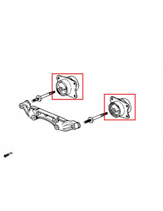 Supporto rinforzato del differenziale Hardrace Honda S2000 MK1 MK2 Posteriore 2