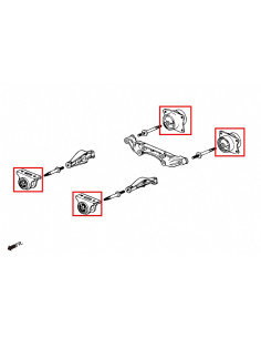 Supporto rinforzato del differenziale  Hardrace Honda S2000 MK1 MK2 2