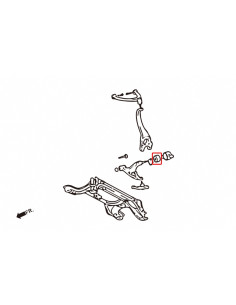 Silent block inferiore anteriore Hardrace Lexus LS XF30 MK3 2