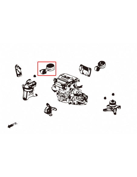 Right Engine Mount Honda Civic