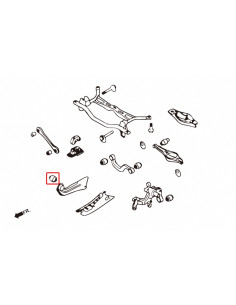 Rear Trailing Arm Bushing Audi, Seat, Skoda, Volkswagen 2