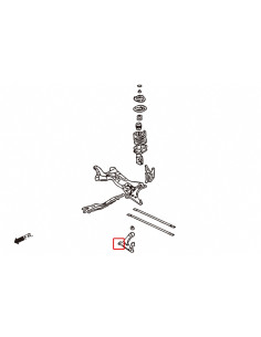 Boccole del Braccio inferiore anteriore Hardrace Mitsubishi Lancer Evo 7 8 9 X CJ CS CY 2