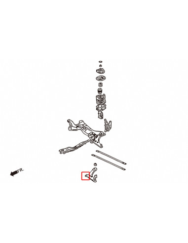 Boccole del Braccio inferiore anteriore Hardrace Mitsubishi Lancer Evo 7 8 9 X CJ CS CY