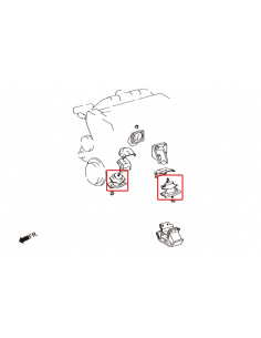 Harden Engine Mount Lexus GS, SC, Toyota Soarer, Supra 2
