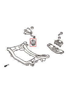 Harden Engine Mount Hyundai Genesis coupe 2