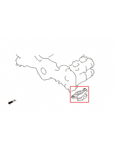 Supporti motore rinforzati Hardrace Subaru BRZ WRX VA Toyota GT86 086A