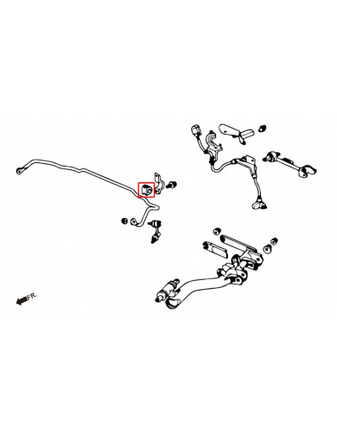 Rear Stabilizer Bushing Honda Civic, Integra