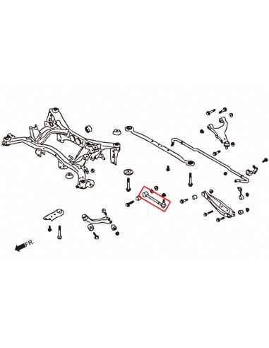 Rear Toe Control Arm Scion, Subaru, Toyota