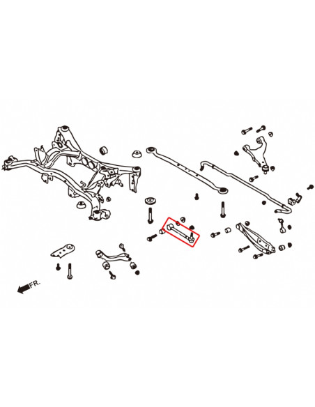 Rear Toe Control Arm Scion, Subaru, Toyota