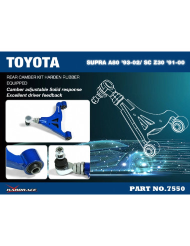 Rear Upper Camber Kit Lexus SC, Toyota Soarer, Supra