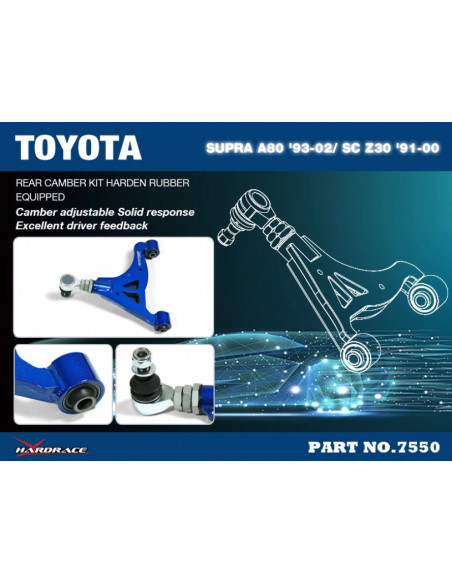 Rear Upper Camber Kit Lexus SC, Toyota Soarer, Supra