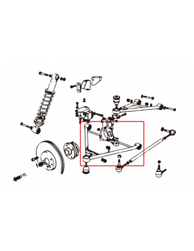 Rear Lower Arm Lotus Elise, Exige