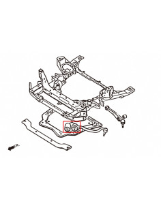 Boccole del Braccio inferiore anteriore Hardrace BMW X5 E70 X6 E71 2