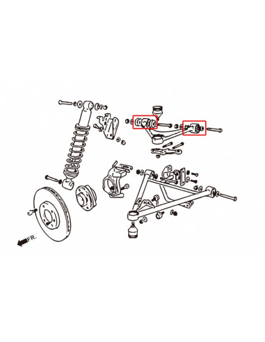 Front Upper Arm Bushing Lotus Elise, Exige