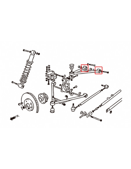 Rear Upper Arm Bushing Lotus Elise, Exige