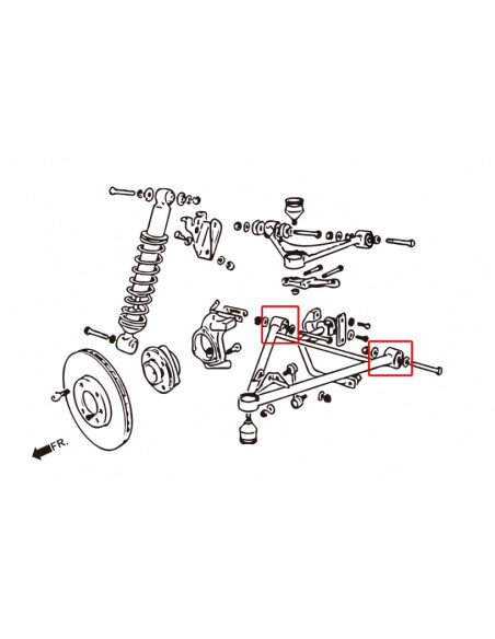 Front Lower Arm Bushing Lotus Elise, Exige