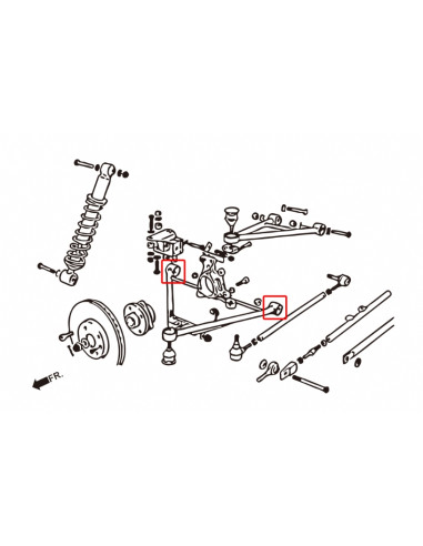 Rear Lower Arm Bushing Lotus Elise, Exige