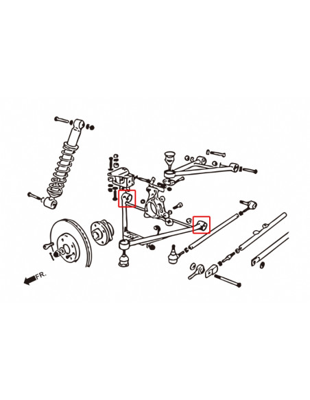 Rear Lower Arm Bushing Lotus Elise, Exige