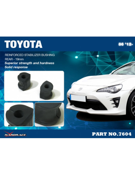 Silent block posteriore Hardrace Subaru BRZ ZC6/ZD8 Toyota GT86 ZN6 GR86 ZN8 Impreza GJ GP