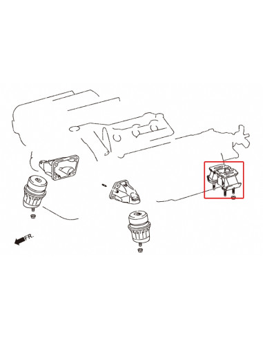 Transmission Mount Lexus, Toyota