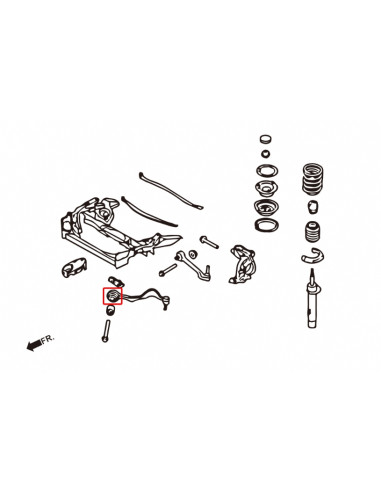 Boccole Braccio inferiore anteriore Hardrace BMW Serie 1 F20 F21 Serie 3 F3x Serie 2 F22 F23 Serie 3 F30 F31