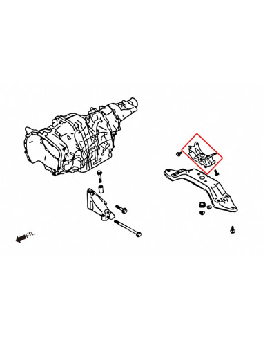 Rear Tranmission Mount Subaru