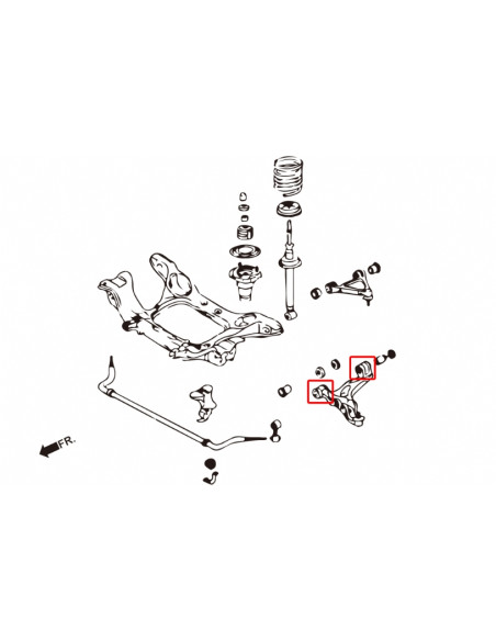 Front Lower Arm Bushing Mazda RX-7