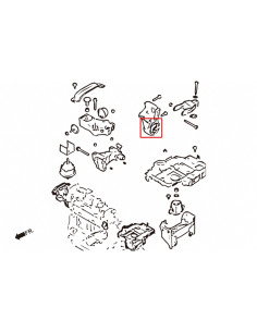 Reinforced Mount Bush Peugeot 206 2