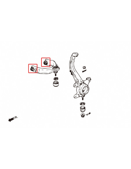 Front Upper Arm Bush Honda Accord