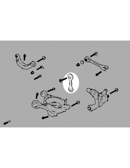 Rear Lateral Link Ford Mustang