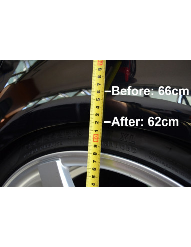 Kit di abbassamento posteriore Hardrace Audi A3 8P 8V TT 8J Golf MK5 6 Tiguan 5N