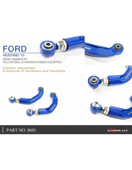 Kit camber posteriore Hardrace Ford Mustang S550 MK6