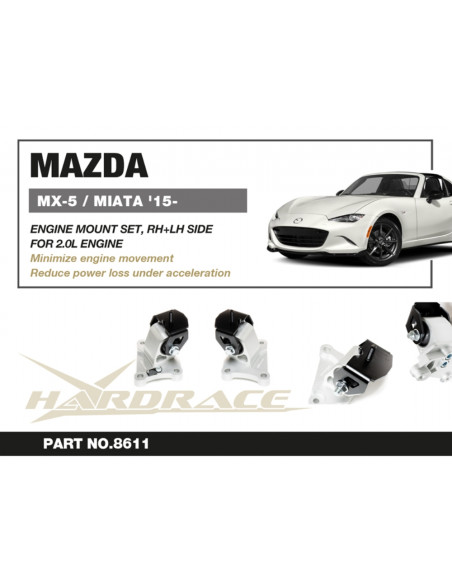 Rh + Lh Side Engine Mount Mazda MX-5 MIATA