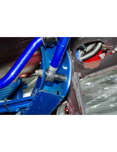 braccio inferiore anteriore regolabile + bielletta barra stabilizzatrice Hardrace Nissan Silvia S14 S15 V2 (pillow ball)